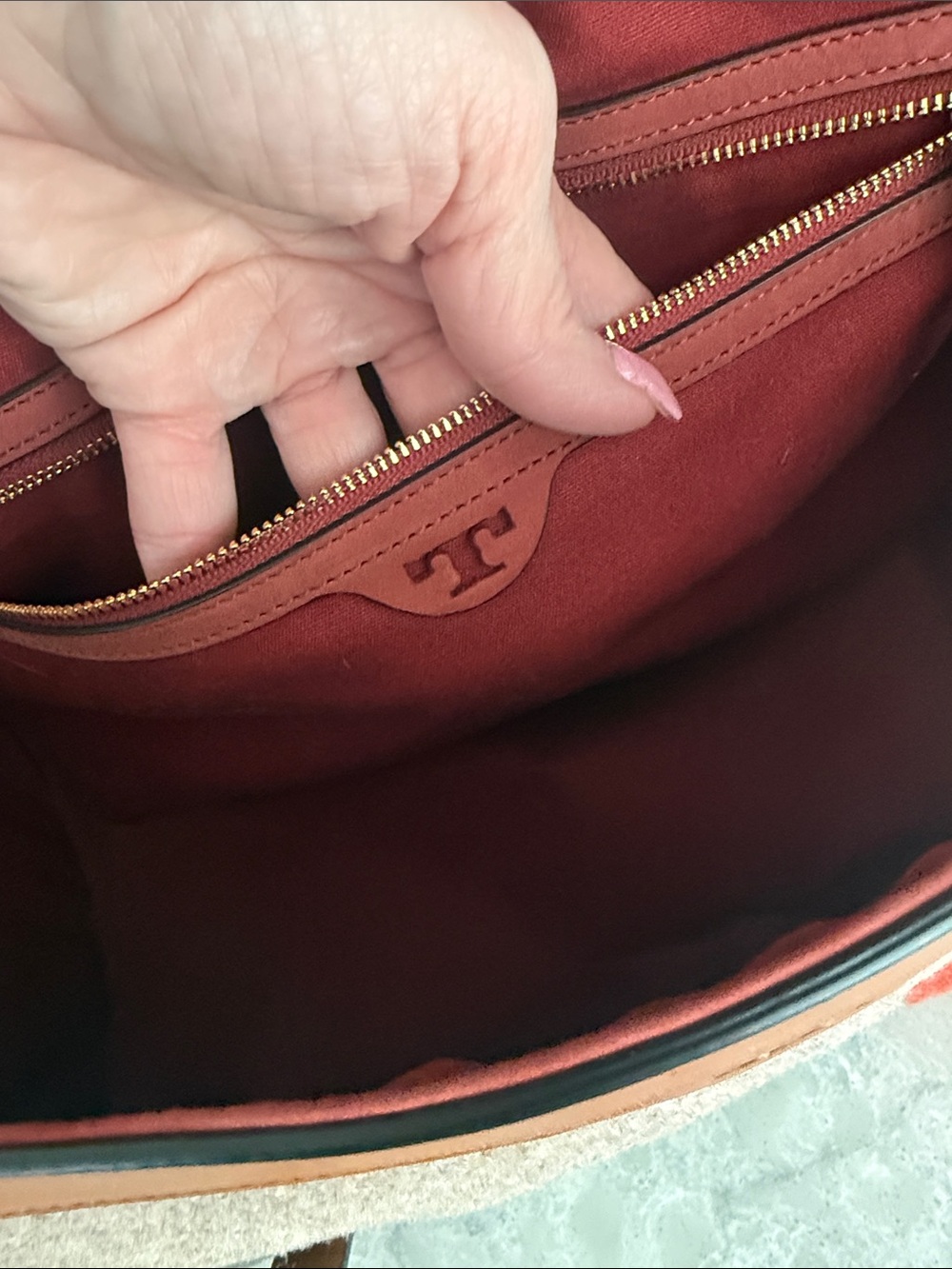 Tory Burch Blanket Duffle Bag - Picture 8 of 8